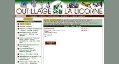 Desktop Screenshot of outillage-lalicorne.com